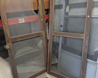 Vintage screen door 