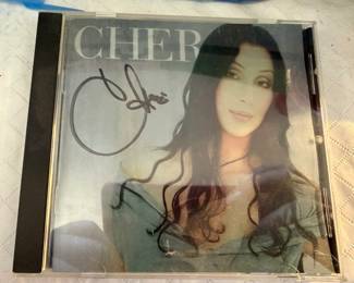 Over 400 quality CDs. Cher autographed Believe CD.