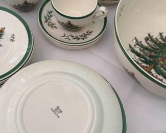 SPODE ENGLAND CHRISTMAS TREE