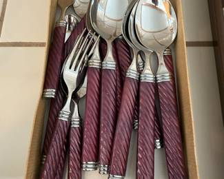 LASIO MIKASA FLATWARE SET