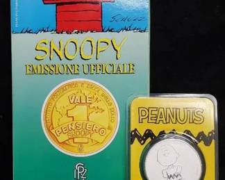 SH248VCharlie Brown Silver Round And More 