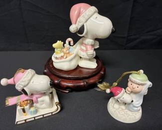 SH163Lennox Snoopy Ornaments