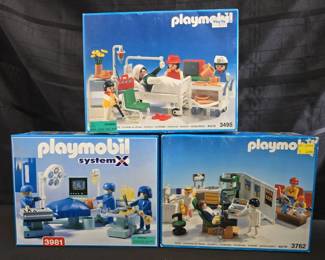 SH118Playmobil hospital,surgery and dentist NIB 