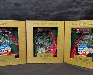 SH119Waterford Marquis Crystal Peanuts theme