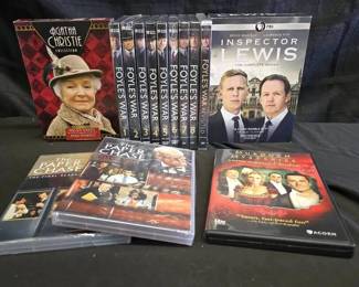 SH190DVD Foyles War NIB, Paper Chase NIB, Inspector Lewis And More