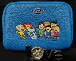 SH158Peanuts Coach Wallet 