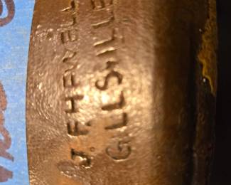 Picture of marking on churn.