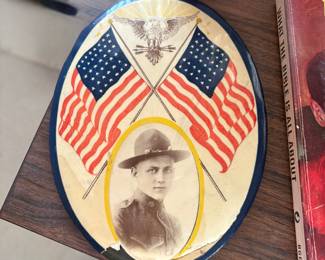 Patriotic Photo Frame Vintage