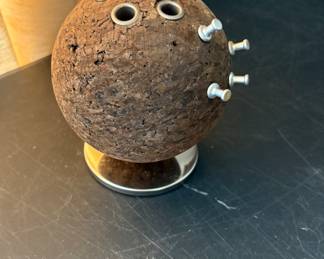 MCM Park Sherman Cork Ball Pen Holder