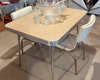 Retro Table & Chair set