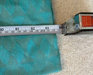 Two panels 23' X 86" each