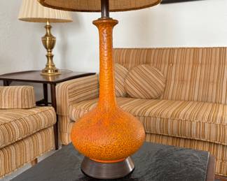 Orange Retro Lamp