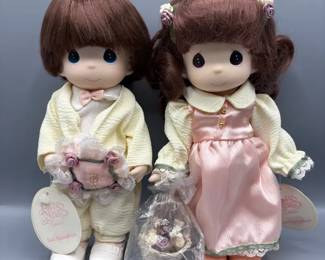 Precious Moments Doll Pair