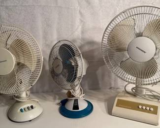 Trio of Small Fans