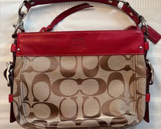 Coach Zoe Signature Bag
