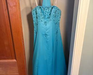 Turquoise Prom Dress