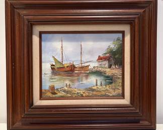 Alan Simpson Oil Painting