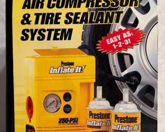 Prestone Inflate It Air Compressor Tire Sealant System