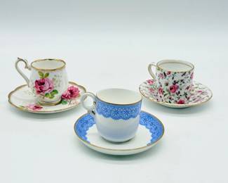 138 SmallTeaCupSaucerSets