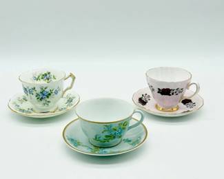 133 TeaCupSaucerSets