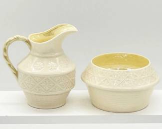 147 IrishBelleekBasketweavePottery