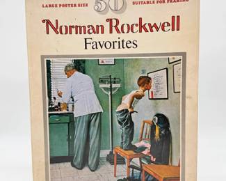 68 PosterSizeof50NormanRockwellFavoritesBook