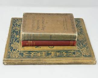 49 AntiqueSchoolBooksGeographyArithmeticGovernment