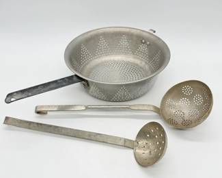 150 VintageAluminumKitchenUtensils