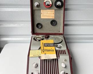13 VintageWebsterChicagoElectronicMemoryAudioRecorder
