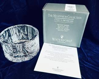 Waterford Crystal Millennium Collection Wine/Champagne Coaster