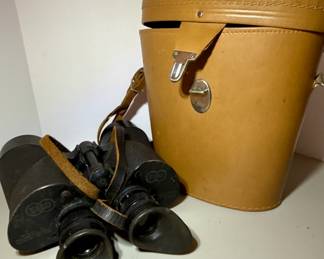 Square D Company 7 x 50 Binoculars and Case