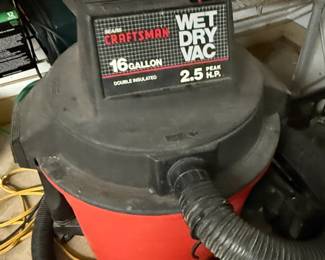 Craftsman 16 Gallon Wet Dry Vac
