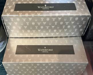 Waterford Crystal Toasting Double Old Fashions - The Millennium Collection 