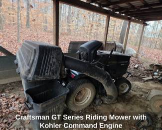 Craftsman GT Series Riding Mower with Kohler Command Engine