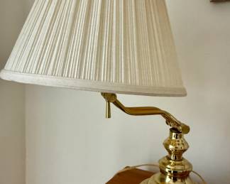 Brass Adjustable Table Lamp