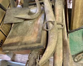 Vintage Wood Yokes