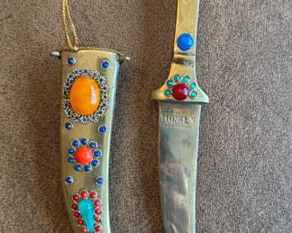 Turkish Dagger and Sheath 