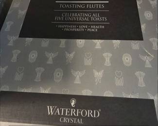 Waterford The Millennium Collection Toasting Flutes