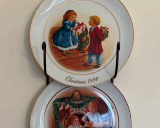 Avon Christmas Memories Collector Plates