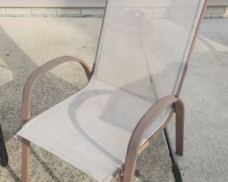 Qty 4 patio chairs