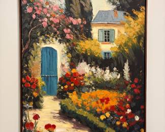 Brushstroke print $40