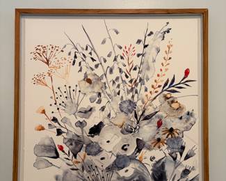 Watercolor no Glass on top $35