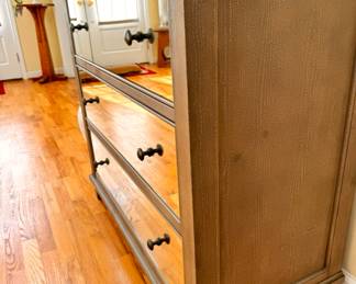 Pier 1 Imports Hayworth Collection 
Mirror console chest. Modern farmhouse with rustic glam.
