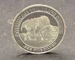 Historic Colorado Mining Pure Silver Coin