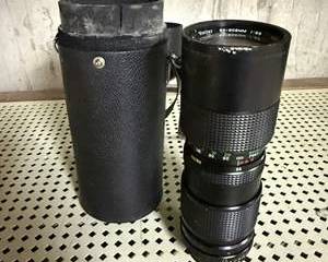 Vivitar 85-206mm f/3.8 Macro Zoom Lens with Case