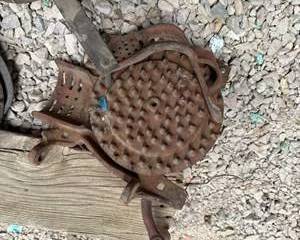 Vintage Cast Iron Corn Shellers Parts Lot