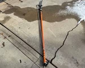 Fiskars Tree Pruner Pole Saw with 2-Stage Telescoping Handle