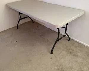 Lifetime 6-Foot Durable Plastic Heavy Duty Folding Table