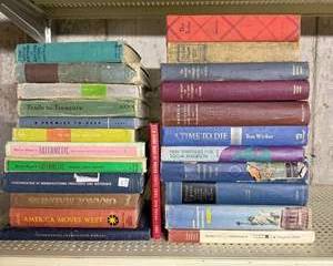 Vintage Hardcover Book Collection Lot - Various Titles and Authors