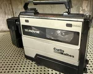 Vintage Curtis Mathes VHS Movie Camcorder Model MV1800